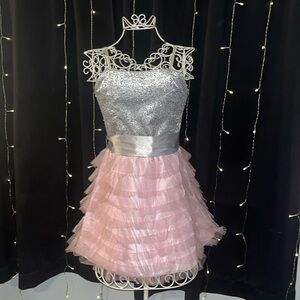 Un Duex Trois Formal Sequin Dress Youth Size 16